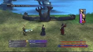 Final Fantasy X HD Remaster - Chocobo Eater | Knocked off cliff