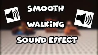 Lego stop motion - smooth walking sound effect