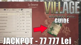 RESIDENT EVIL VILLAGE : JACKPOT - Avoir 777, 7 777 ou 77 777 Lei en poche (GUIDE Trophée /  Succès)