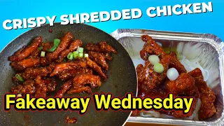 Crispy Shredded Chicken | Fakeaway Wednesday