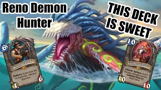 This deck is better then it looks | Reno Demon Hunter | Titan | Wild Hearthstone