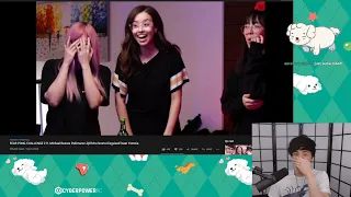 Sykkuno Reacts to FEAR PONG CHALLENGE 2 ft. Michael Reeves Poki Lily Scarra DisguisedToast Yvonnie