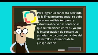 La Linea Jurisprudencial Resumen del capitulo 5 del Libro EL DERECHO DE LOS JUECES