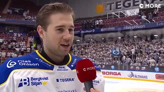 Kasimir Kaskisuos hyllning till Leksandsfansen