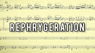 Rephrygeration (Todd Stalter) for Saxophone Quintet - by Jimmy Flores (2022)
