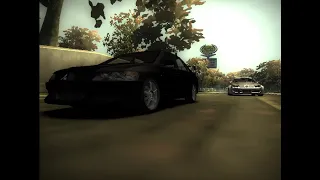MITSUBISHI LANCER Evolution VIII vs MERCEDES-BENZ CLK 500 - Sprint Race -Need for Speed™ Most Wanted