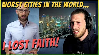 Teacher Reacts To "Top 10 Horrifying Cities You REALLY Don't Want to Live In" [DO YOU LIVE HERE?]