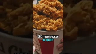 KFC Fried Chicken Secret Recipe Leaked! #shorts
