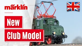 New Club Model / Class E 71.1 Electric Locomotive / Märklin and Trix H0