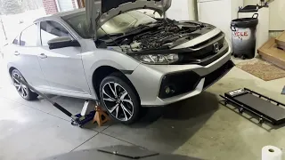 10th Gen Honda Civic Si Aftermarket Skid Plate Install