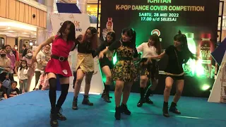 [AWHITE] IVE (아이브) - INTRO + ELEVEN REMIX + OUTRO DANCE COVER @ City Centrum Samarinda