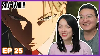 LOID MEETS HIS TARGET THE DESMONDS | Spy x Family Episode 25 Couples Reaction & Discussion