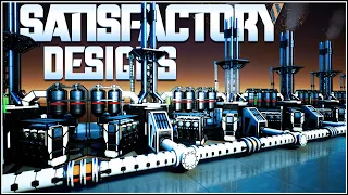 Satisfactory Fuel generator fuel power plant tutorial update 6 part 1