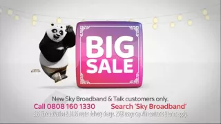 PayMedia Insights: Sky Fibre Broadband DRTV Kung Fu Panda 4 January 2016