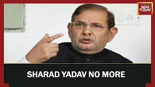 Former Union Minister Sharad Yadav Dies Aged 75