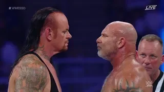 THE UNDERTAKER VS GOLDBERG - WWE SUPERSHOWDOWN FULL MATCH REACTION