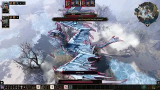 Divinity Original Sin 2 Slane the Winter Dragon Co-Op boss fight (Tactician Mode)