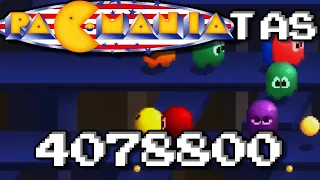 [TAS] Pac-Mania - 4,078,800pts [Japan Defaults]