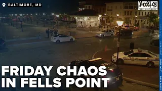 Friday chaos in Fells Point, despite demand to city leaders by business owners