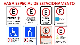 VAGA ESPECIAL DE ESTACIONAMENTO IRREGULAR