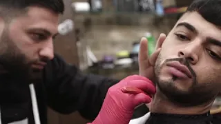 Sam barber how to fade up hair with the beard