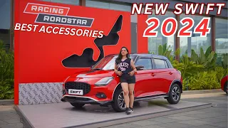 New Maruti Suzuki Swift 2024 - Racing Roadster Best Accessories Package #marutisuzuki #swift