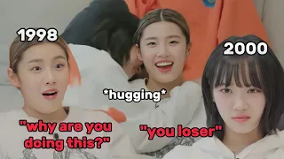 Chaewon and Leejung love and hate relationship