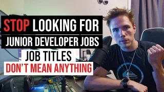 STOP LOOKING FOR JR. DEV JOBS | JOB TITLES DON'T MEAN ANYTHING #grindreel