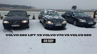 STR#183: Volvo S80 2.4 20V vs S80 D5 vs V70 D5 - twardziele z północy