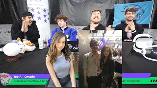 Mr.Beast reacts to Karl and Pokimane's picture together!!!