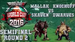 Blood Bowl 2 World Cup semifinal R2! Skaven v Dwarves. Cast: Crendor, the Sage, cKnoor