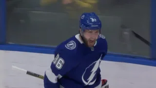 Nikita Kucherov tallies on the rush for 100th point of the season