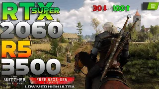 RTX 2060 SUPER | Witcher 3 Next-gen update - 1080p + DLSS + RT All Settings Tested