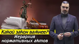 Какой акт выше по силе закона в РФ? / Самый главный закон в России