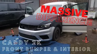 (Abandoned VW Caddy Part 4) Front Bumper And Interior Assembly