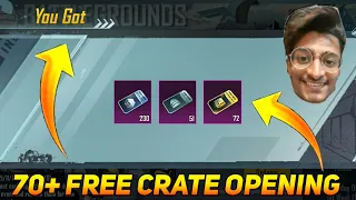 FREE 70+ PREMIUM CRATE OPENING ( BGMI & PUBG ) - SAMSUNG,A3,A5,A6,A7,J2,J5,J7,S5,S6,S7,59,A10,A20