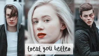 ● William X Noora X Chris || Treat You Better [AU] ●