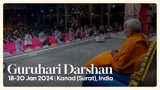 Guruhari Darshan, 18-20 Jan 2024, Kanad, Surat, India