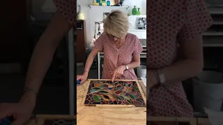 Souder un vitrail à la technique Tiffany