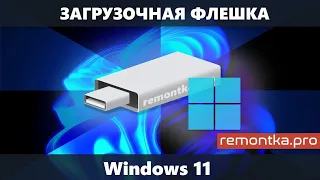 Создание загрузочной флешки с Win 11 в программе Rufus для поддерживаемого ноутбука или (ПК)