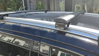 การติดตั้งชุดจับพร้อมคาน ALL NEW PAJARO และ FORTUNER roof rack