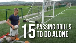 🏉 LEVEL UP YOUR PASS: 15 Drills to do on your own🙌🔥