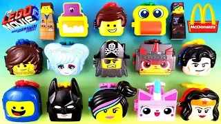 2019 FULL WORLD SET McDONALD'S LEGO MOVIE 2 THE SECOND PART HAPPY MEAL TOYS EUROPE ASIA US UNBOXING