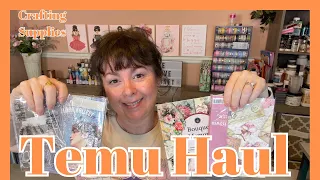 Huge Temu Crafting Haul