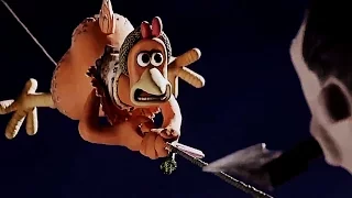 Chicken Run (2000) Scene: "I told you they were organized"/The Escape.