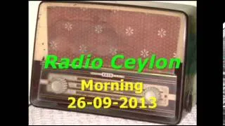 02 Tribute To Hemant Kumar~Radio Ceylon 26-09-2013~Morning