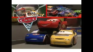 Cars 2 - Opening Race Deleted Scene Diecast Remake