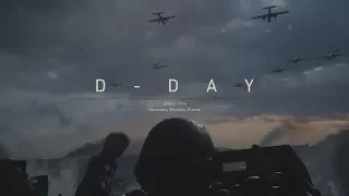 Call of Duty: WWII - Mission 1: D-Day Gameplay Walkthrough  [1080p 60FPS HD]