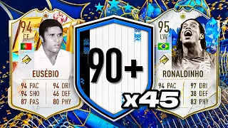 45x 90+ PRIME, TOTY OR FUT BIRTHDAY ICON PACKS! 🥳 FIFA 23 Ultimate Team