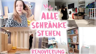 Renovierung Kinderzimmer🔨•Schränke tauschen & XXL Pax Schrank aufbauen von IKEA • Maria Castielle